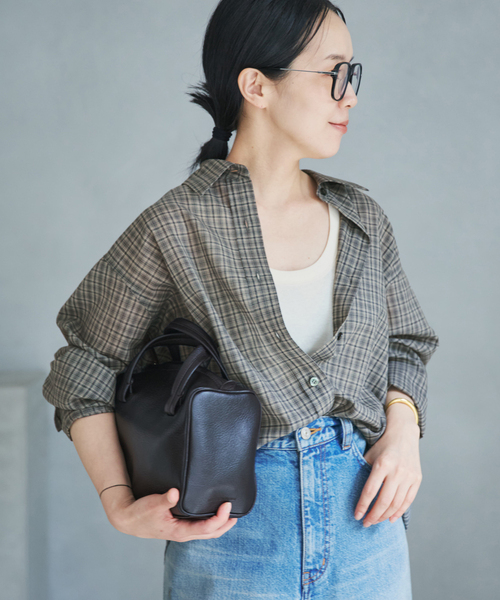 新作♡Plage CHECK シャツ plage（プラージュ） ブラウス シャツ CHECK シャツ レディース