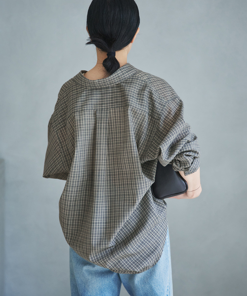 plage（プラージュ） ブラウス シャツ CHECK シャツ レディース
