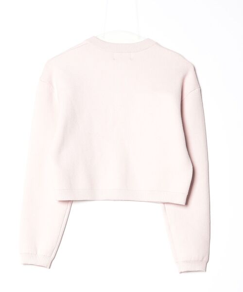 「FURFUR」 ニットカーディガン ONE SIZE ピンク レディース_画像2