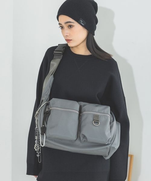 「JEANASIS」 2WAYバッグ - ブラック レディース_画像8