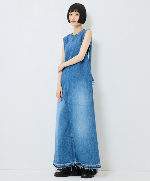 TOGA PULLA キャミワンピース ブルー トーガプルラ TOGA PULLA（トーガ プルラ） ワンピース 「TOGA PULLA/トーガプルラ