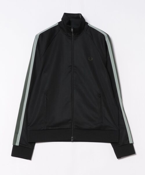 fred perry Mジャージ黒 FRED PERRY（フレッドペリー） ジャージブルゾン M ブラック メンズ