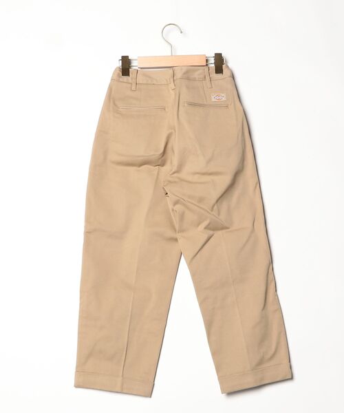 「Khaju」 チノパンツ「Dickiesコラボ」 S ベージュ レディース_画像2
