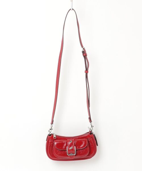 COACH（コーチ） ワンポイント2WAYバッグ - レッド レディース 