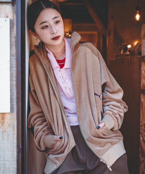 PUMA（プーマ） ジャージ 別注 T7 ベロアトラックジャケット