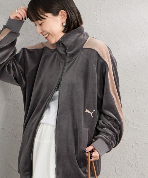 PUMA（プーマ） ジャージ 別注 T7 ベロアトラックジャケット
