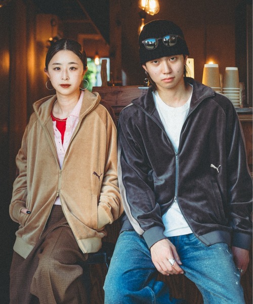 PUMA（プーマ） ジャージ 別注 T7 ベロアトラックジャケット