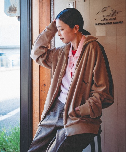 PUMA（プーマ） ジャージ 別注 T7 ベロアトラックジャケット