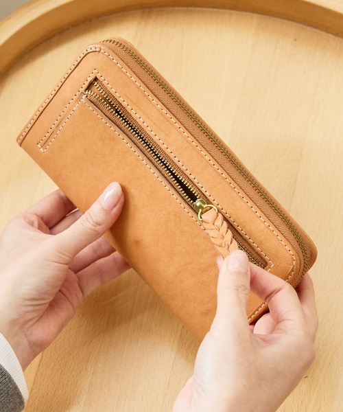 財布 zucchero ズッケロ 長財布 レディース 本革 大容量 縦型カード