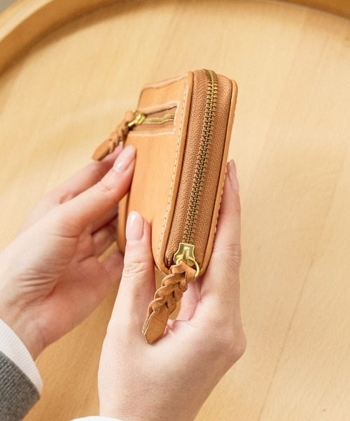 財布 zucchero ズッケロ 長財布 レディース 本革 大容量 縦型カード