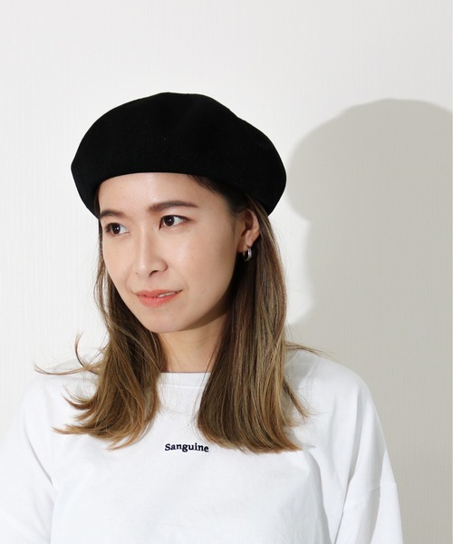 FRED PERRY 帽子 ベレー帽 Wool Beret／フレッドペリーベレー帽