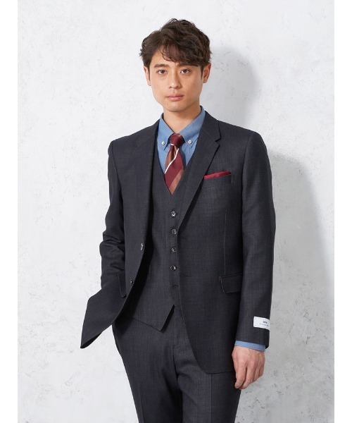 EDWIN 男性用スーツ 6L EDWIN（エドウィン） セレモニースーツ カジュアルスーツ ウール混