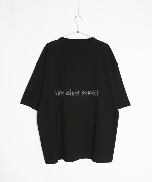 Ed Hardy ブラック 半袖Tシャツ XS Ed Hardy エドハーディー ed hardy Tシャツ メンズ 薔薇/ローズ