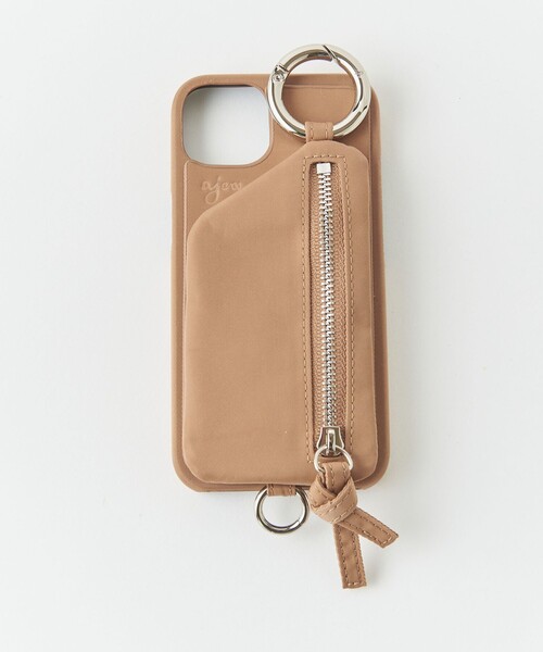 Ajew iPhoneケース iPhone13 SATIN DRESS CASE ajew スマホケース 「ajew」DRESS チェーンストラップ iPhone13