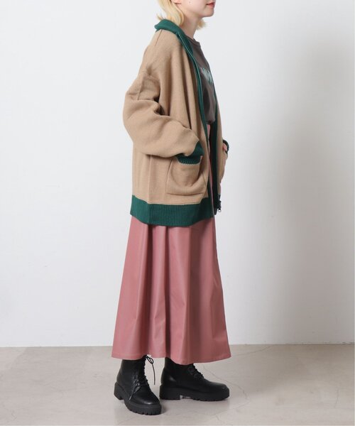 DOUBLE NAME（ダブルネーム） スカート グロッシーウエストギャザー