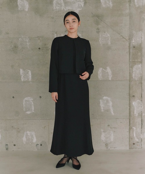 kaene（カエン） セットアップ エンブロイダリースリーブドレス