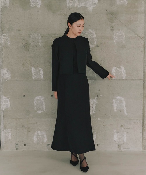 kaene（カエン） セットアップ エンブロイダリースリーブドレス