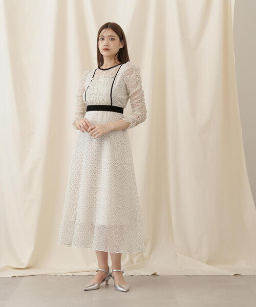 ジルバイ ドレス ワンピース JILL by JILL STUART（ジルバイジルスチュアート） ワンピース ラメ