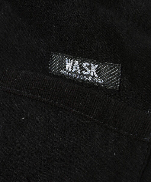 WASK　無地＋リバーシブルダウンジャケット160 WASK ダウン ダウンジャケット 無地＋チェックリバーシブルTR