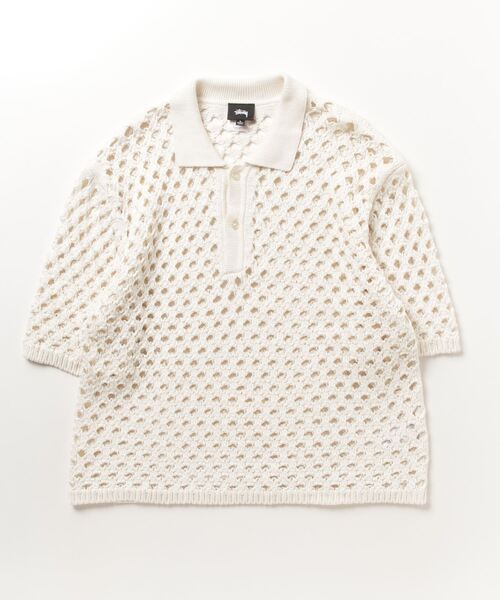STUSSY（ステューシー） ポロシャツ 半袖 Stussy Big Mesh Polo