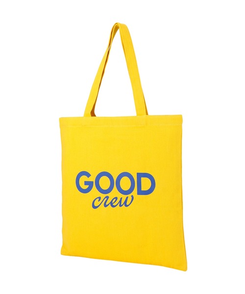 グリタオ　グッズ　　トート トートバッグ GOOD CREW ロゴプリントツイルトートバッグ