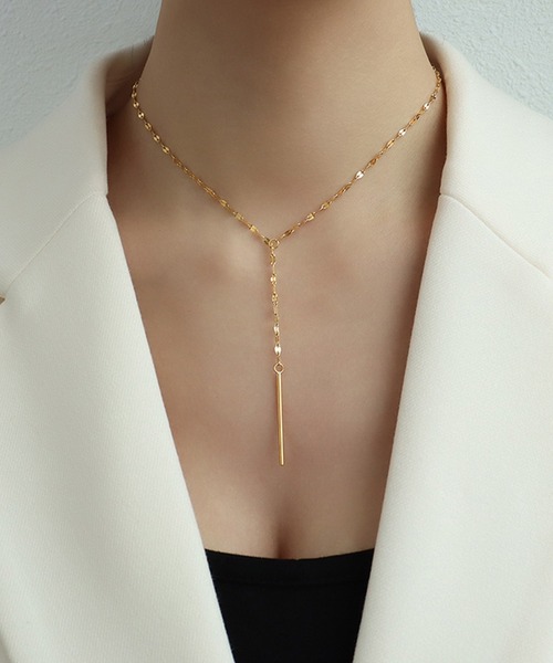 LKサロン　キャンロゼネックレス18K YG(スライドチェーン) LKサロン キャンロゼネックレス18K YG(スライドチェーン) LK