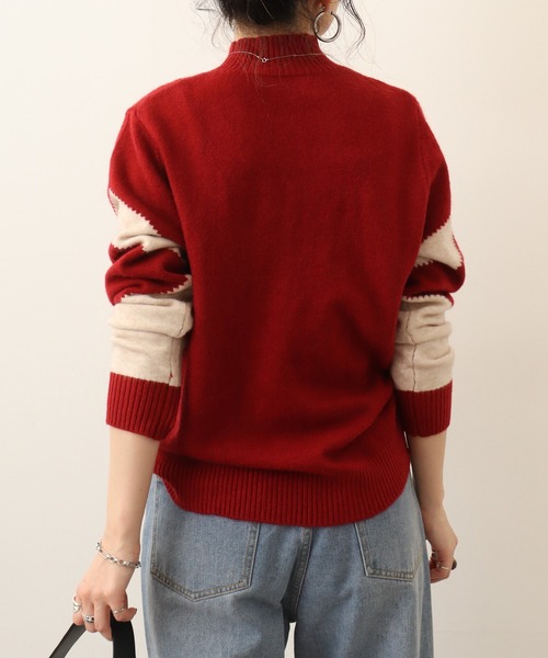 ニット セーター chiaro ハイカットニット レディース chiaro ニット セーター ハイカットニット レディース