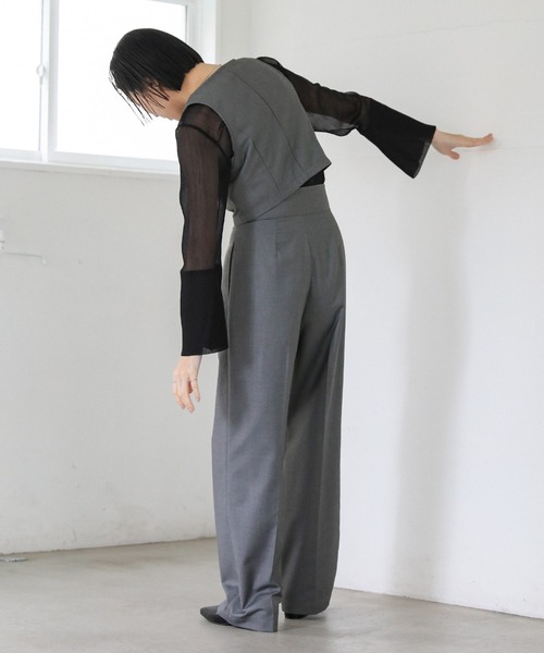 select MOCA（セレクトモカ） ベスト ジレ 「セレモニー」ダブルジップ