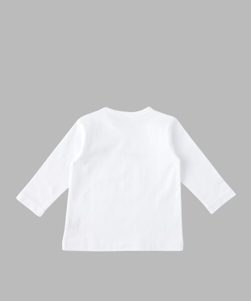 agnes b.（アニエスベー） tシャツ ベビー ロゴ コットン 長袖 Tシャツ