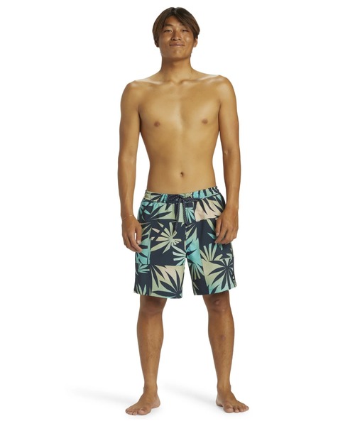 Quiksilver 水着 SURFSILK MIX VOLLEY/クイックシルバーフラワー