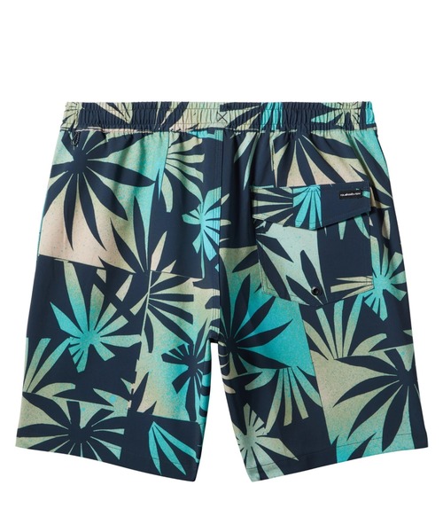 ★QUIKSILVER★花柄プリント ボードショーツ Quiksilver 水着 SURFSILK MIX VOLLEY/クイックシルバーフラワー