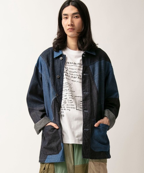 Johnbull（ジョンブル） カバーオール 「rebear by Johnbull」パッチ