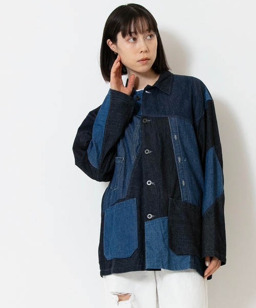 Johnbull（ジョンブル） カバーオール 「rebear by Johnbull」パッチ