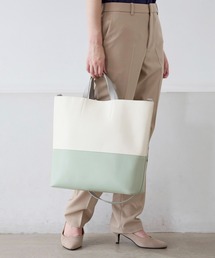 TOPKAPI COULEUR トートバッグ 「TOPKAPI COULEUR」 バイカラー