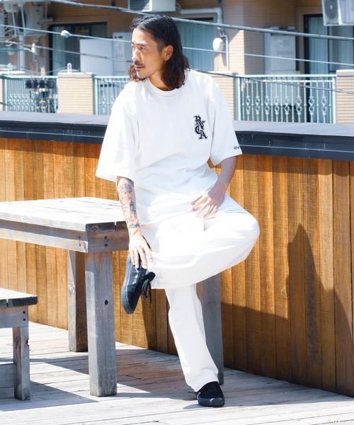 RVCA トレーナー スウェット メンズ OE HALF SWEAT CREW 「2024