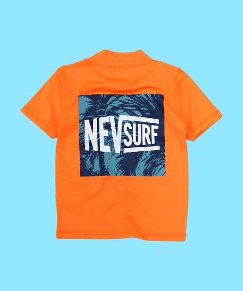 ラッシュガード NEV SURF 半袖ラッシュガード N33-00 キッズ 子供 男の子 女の子 | NEV SURF | 18