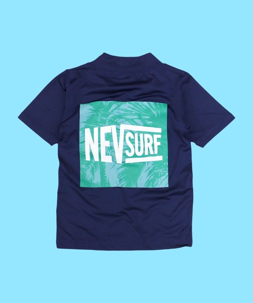 ラッシュガード NEV SURF 半袖ラッシュガード N33-00 キッズ 子供 男の子 女の子 | NEV SURF | 21