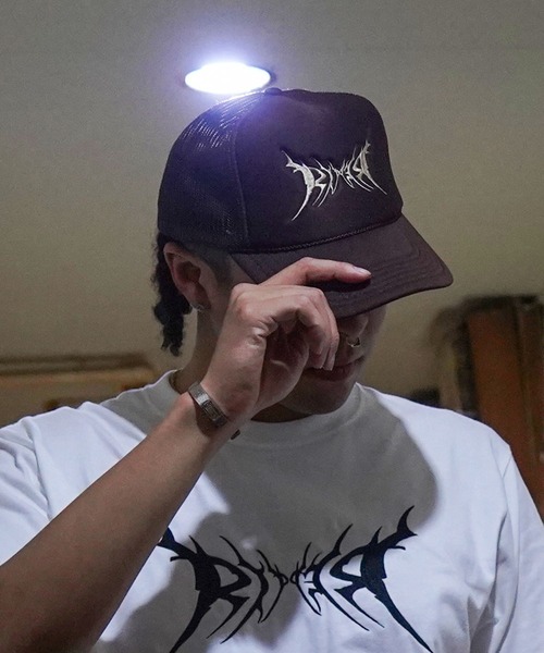 RIPPER メッシュキャップ キャップ 帽子 メンズ 「RIPPER」スクリプト