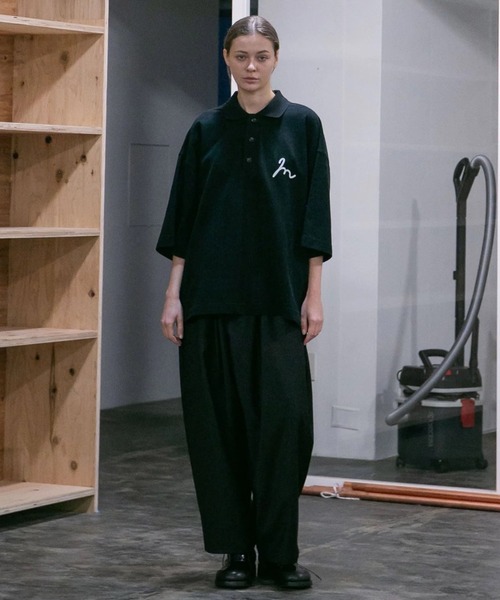 【新品未開封】my beautiful landlet ポロシャツ my beautiful landlet ポロシャツ 「my landlet」SEED STITCH