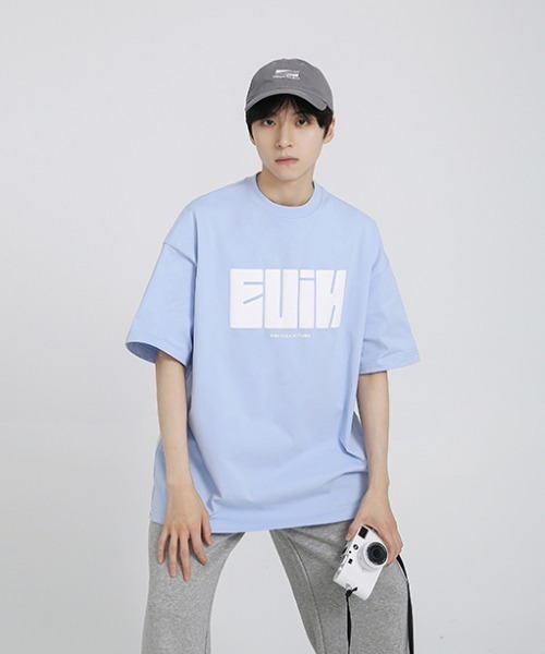 tシャツ 「NIGHTEEN AUTUMN」発泡プリント 加工ロゴ Tシャツ