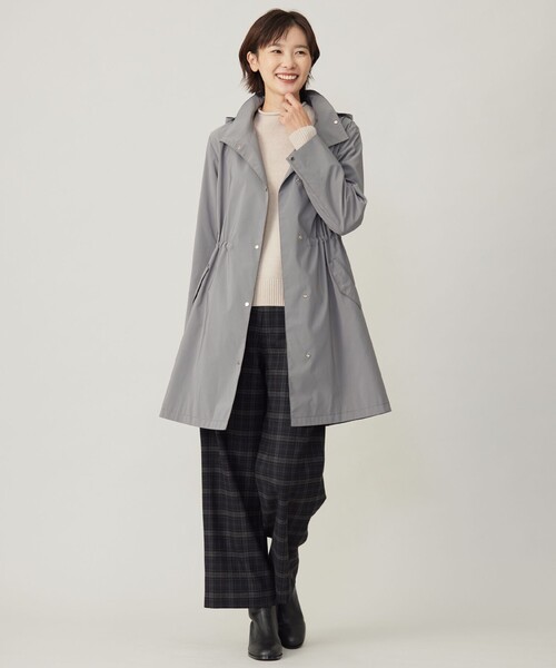 Ｊプレス　【撥水加工】　Ａｒｔｉｒｏｓａ　モッズコート　ネイビー　9号 Jプレス【撥水加工】Artirosaモッズコートネイビー9号