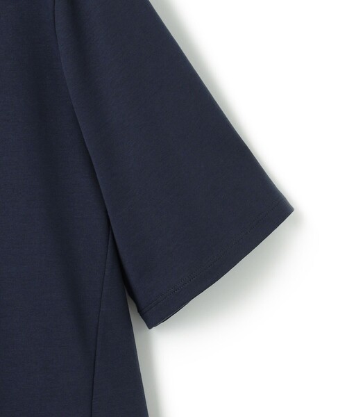 新品タグ付 24AW 23区 コットンポンチコンビジャージー ペプラムカットソー 23区 tシャツ 「洗える」コットンポンチコンビジャージー