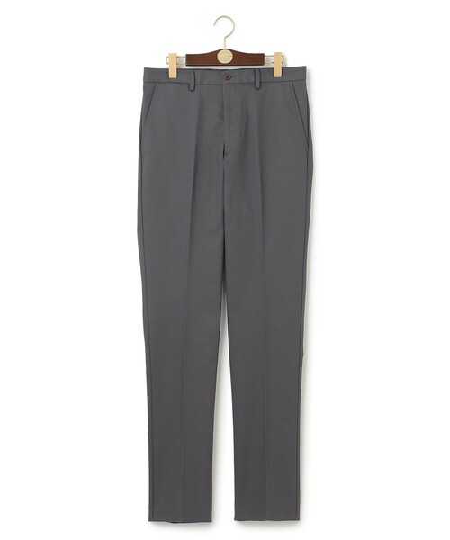 【新品】J.PRESS トリコチン ストレッチパンツ ライトグレー J.PRESS チノパン ピースダイ トリコチンストレッチパンツ