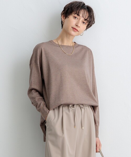 23区(ニジュウサンク) ニット セーター 「洗える」オータム 23区(ニジュウサンク) ニット セーター 「洗える」オータム