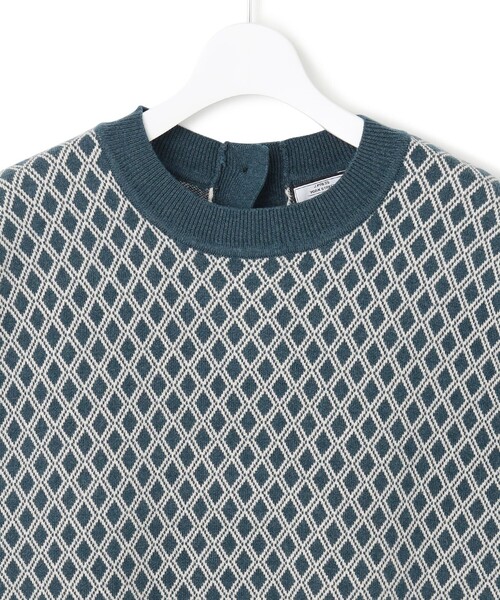 ベスト ジレ 「WOMEN」ANTI PILLING WOOL ジャガードニットベスト レディース J.PRESS YORK STREET ベスト ジレ 「WOMEN」ANTI PILLING WOOL