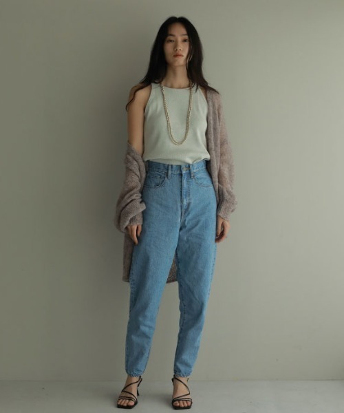 ZOZO限定カラー】ノースリーブIラインオールインワン