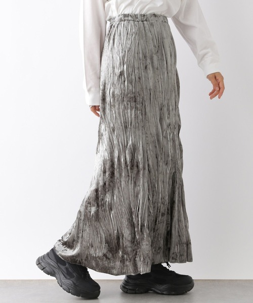 しーページ LEPSIM スカート ベロアロングスカート 134229 : ZOZOTOWN Yahoo!店