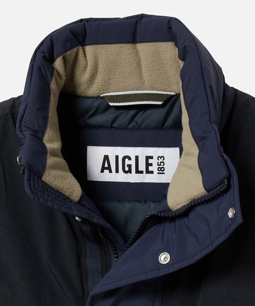 AIGLE(エーグル) ダウンベスト ベスト DUPONT SORONA中綿 撥水 AIGLE(エーグル) ダウンベスト ベスト DUPONT SORONA中綿 撥水