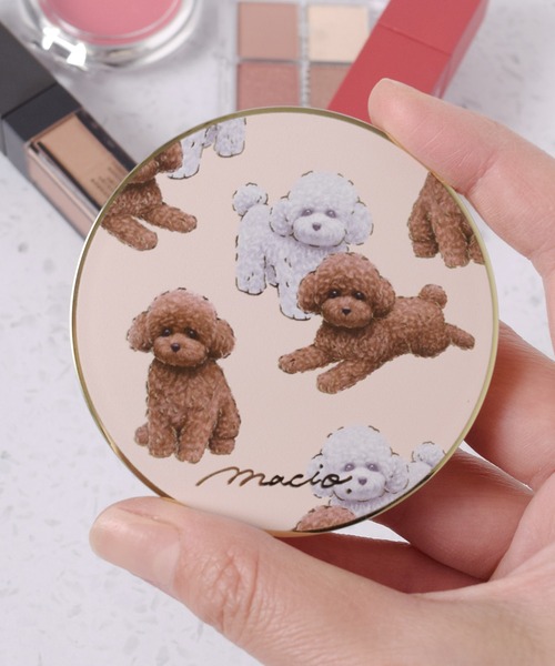 Flowering（フラワーリング） コンパクトミラー 「PLUS FOR me」等倍鏡