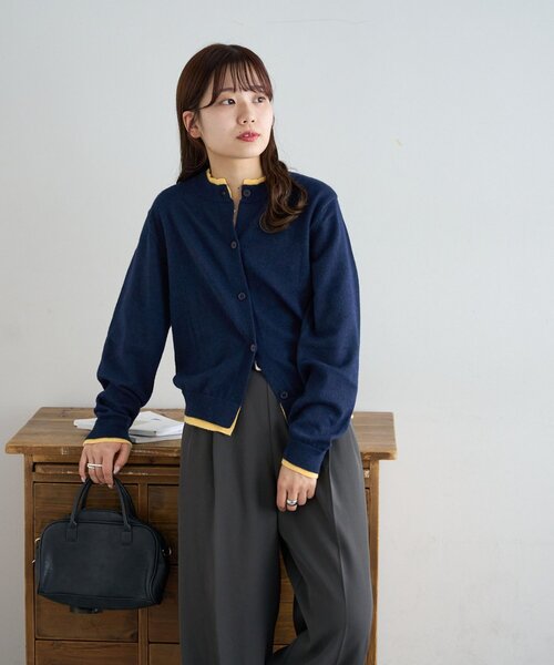 サイドティアードジャケカーデ Discoat（ディスコート） カーディガン 「新色追加!/WEB限定